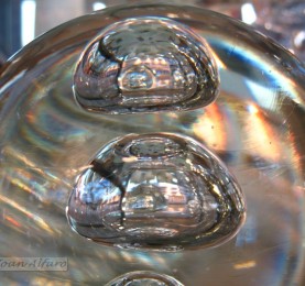 Foto de esfera de cristal